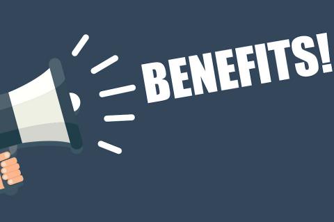 Graphic of benefits