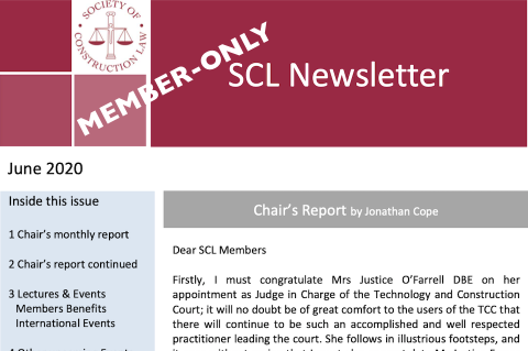 Graphic of SCL Newsletter