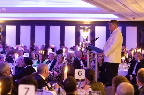 The Society's 40th anniversary dinner